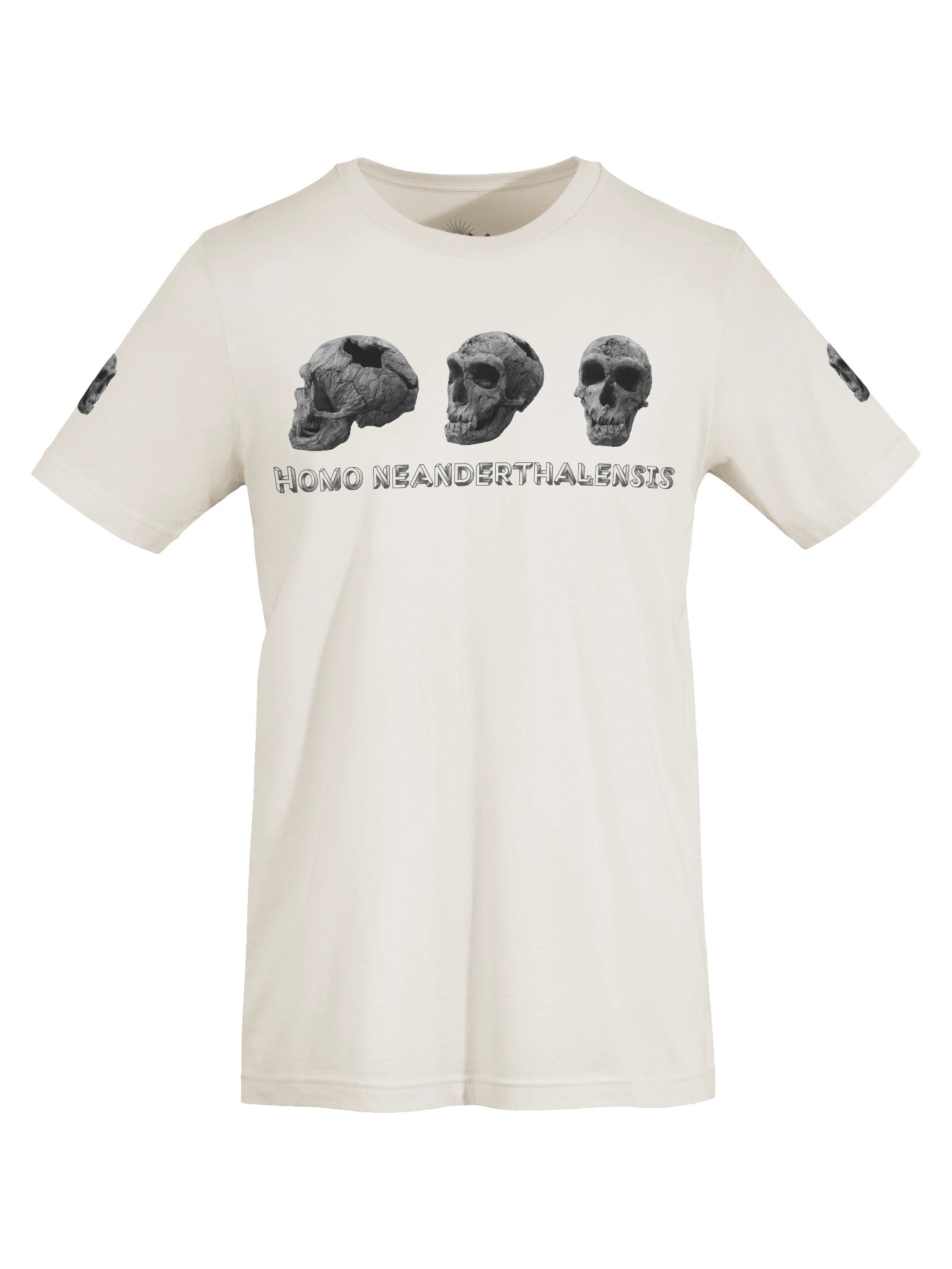 Neanderthal Fossil Skull T-Shirt Light product image (5)