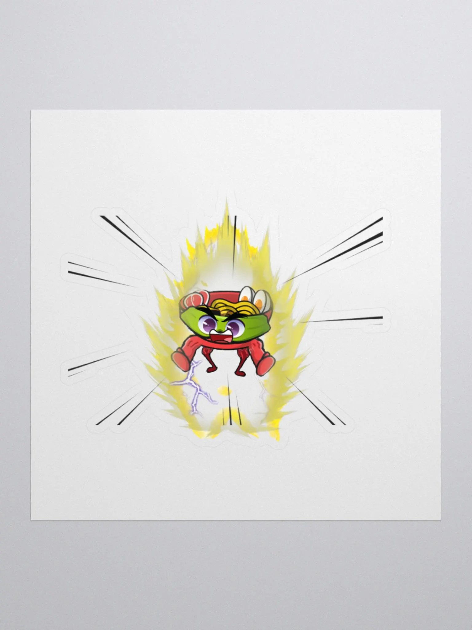 Soupper Saiyan Sticker product image (3)