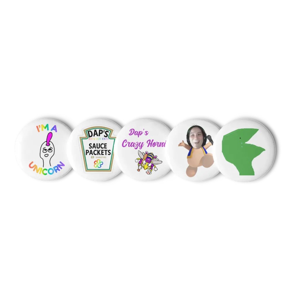 Dapmunity Pin Button Pack product image (1)