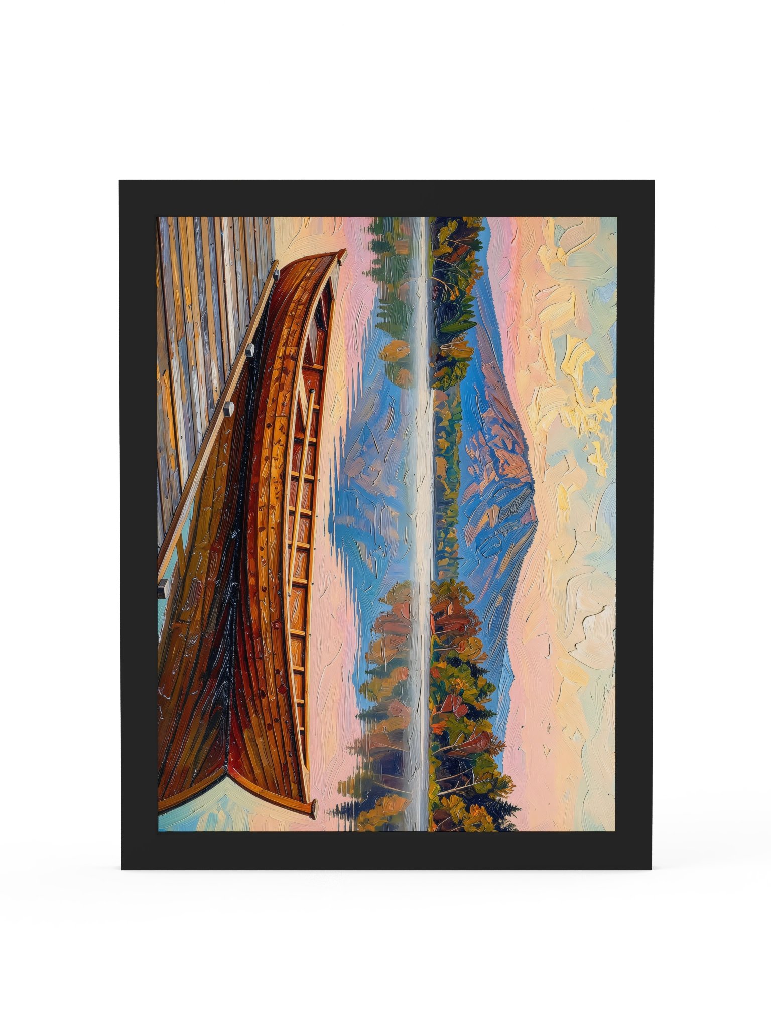 Guideboat at Dawn Framed Print product image (6)