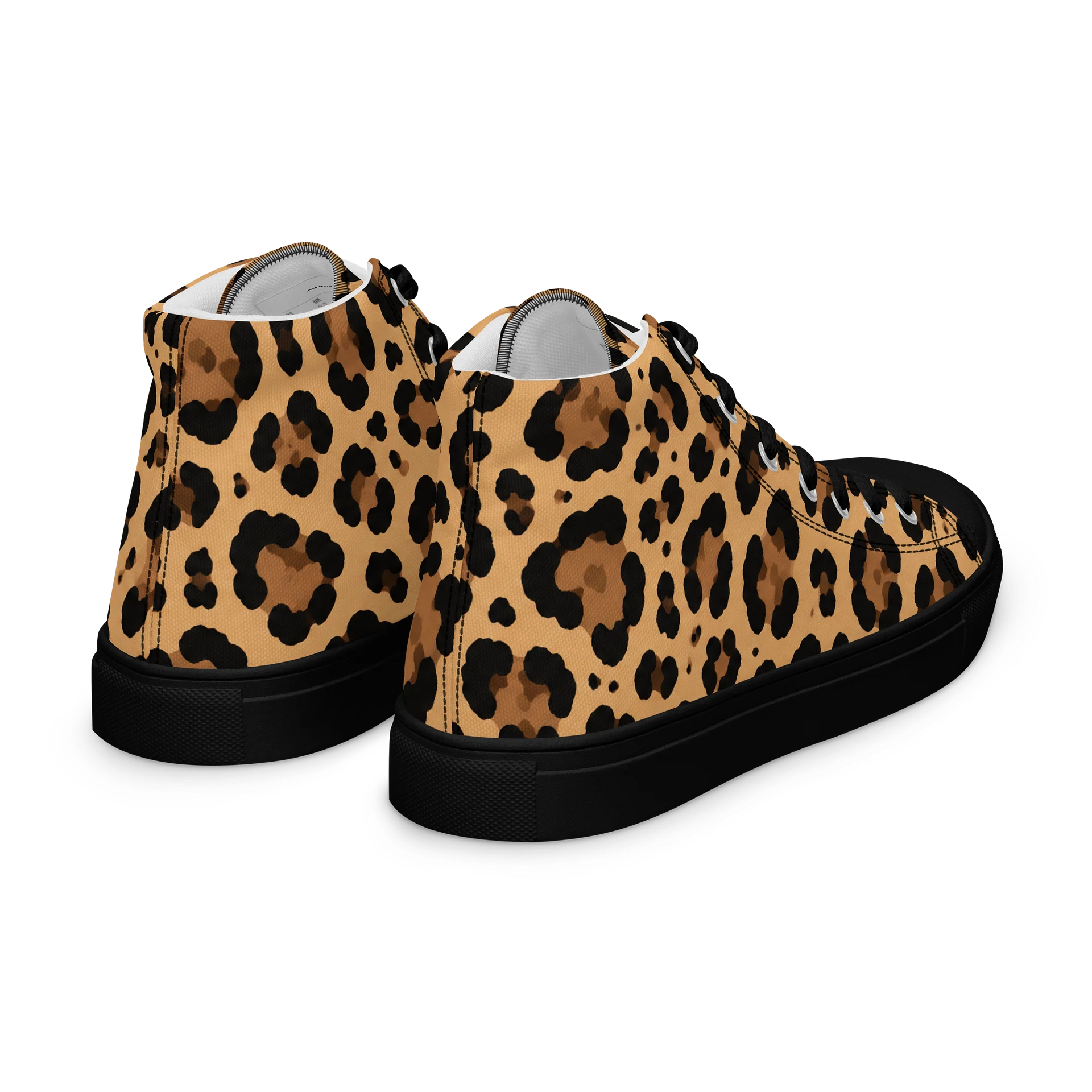 Leopard Print High Top Canvas Shoes product image (7)