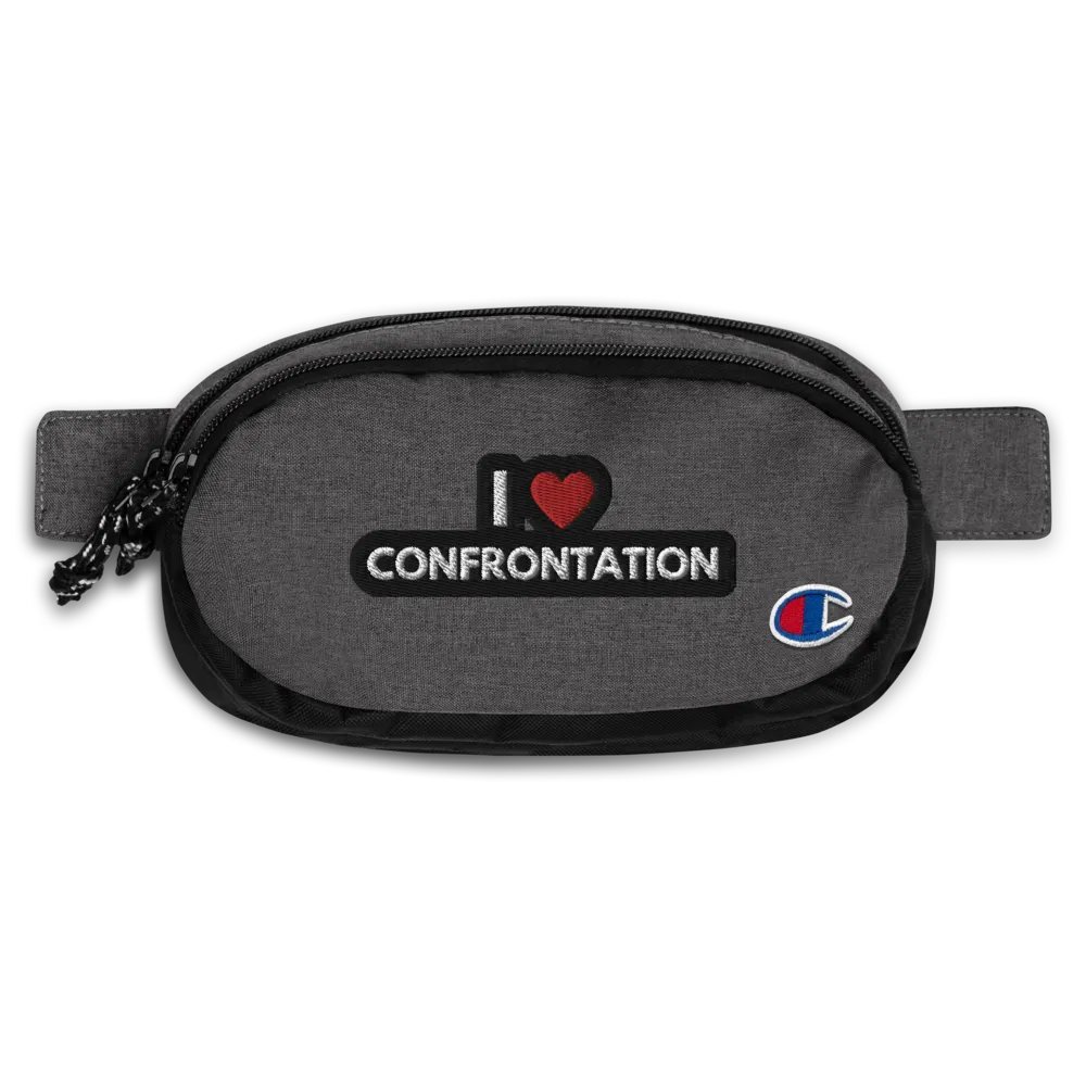 I <3 Confrontation (bubble design 2) champion fanny pack product image (1)