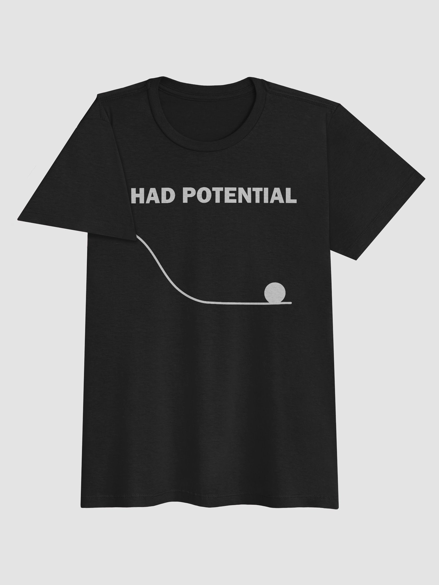 Women's I Had Potential T Shirt 1B1 product image (3)