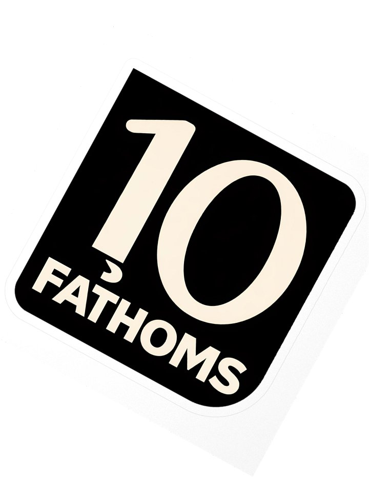 Ten Fathoms Sticker product image (2)