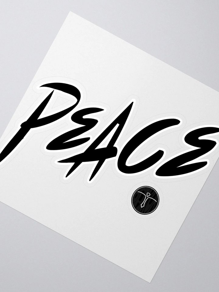 Peace - Keep It Simple - Kiss Cut Stickers product image (1)