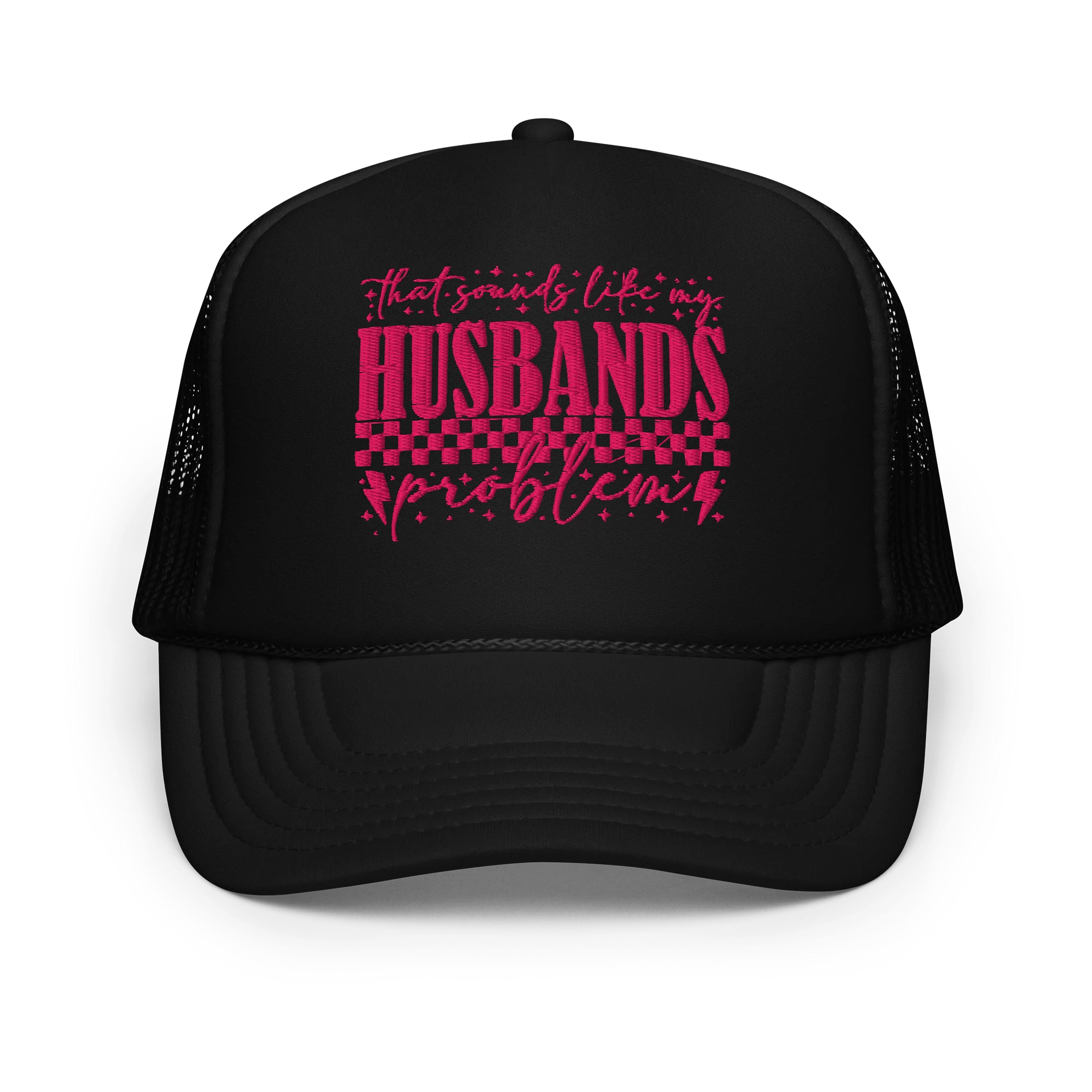 Husband's Problem Foam Trucker Hat product image (1)