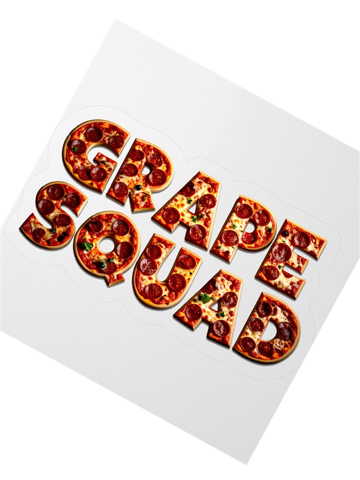 Grape Squad Pizza Sticker product image (4)