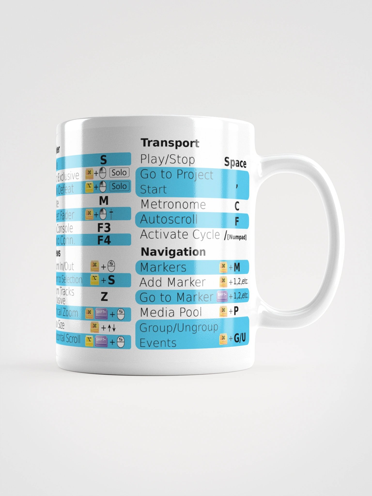 ShortCUP (keyboard shortcuts compatible with Cubase) MacOS product image (3)