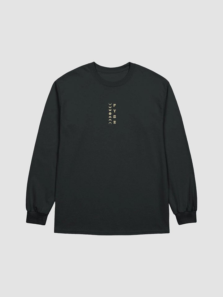 Moon Phase cotton Long Sleeve graphic t-shirt product image (1)