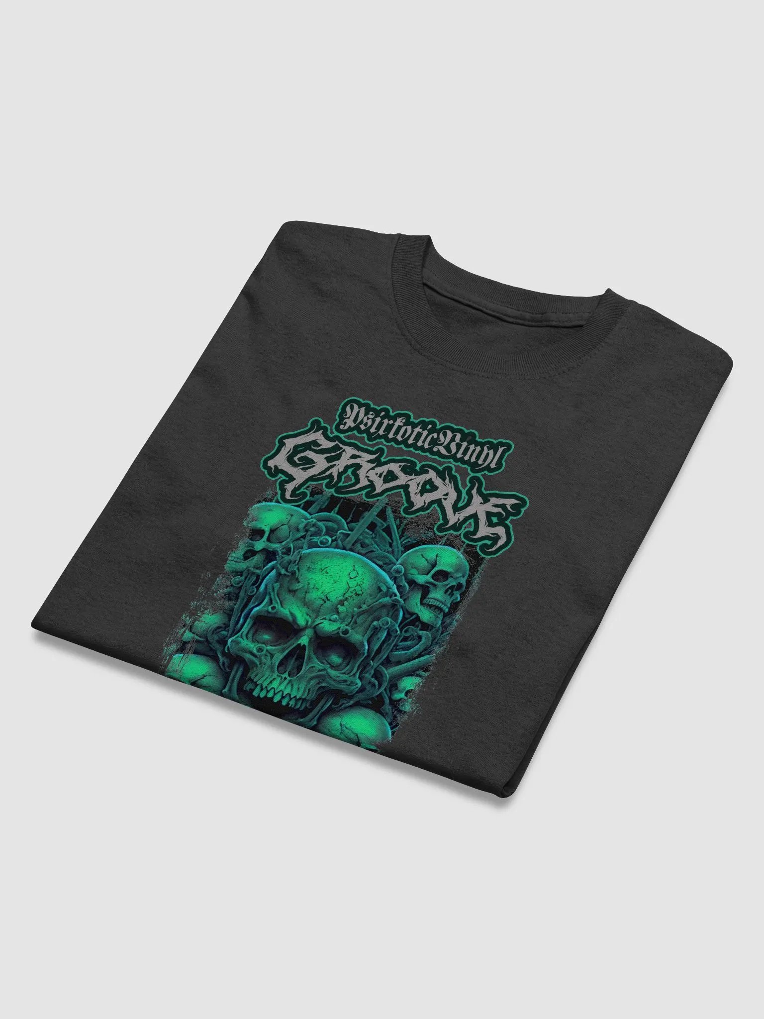 Groove Grotto - Stacked Skulls Tee product image (3)