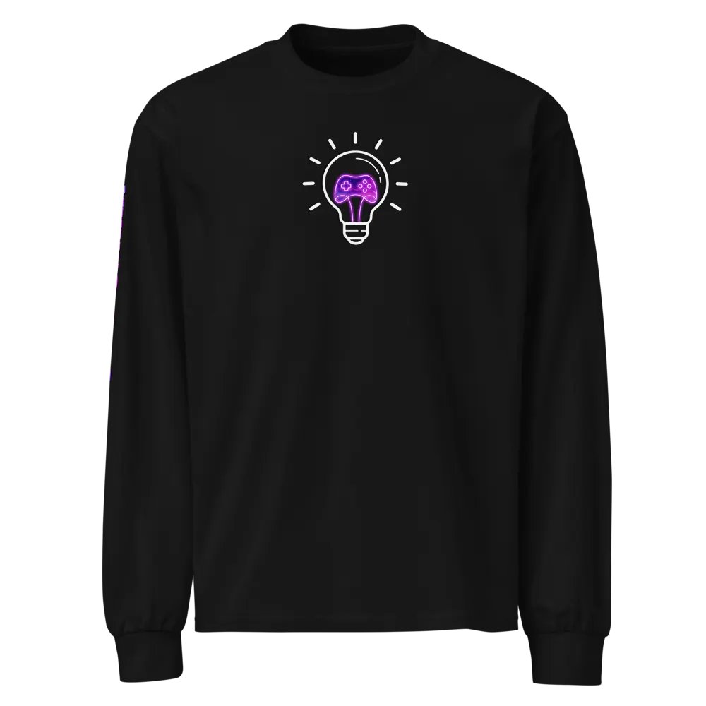 Lightbulb logo long sleeve product image (1)