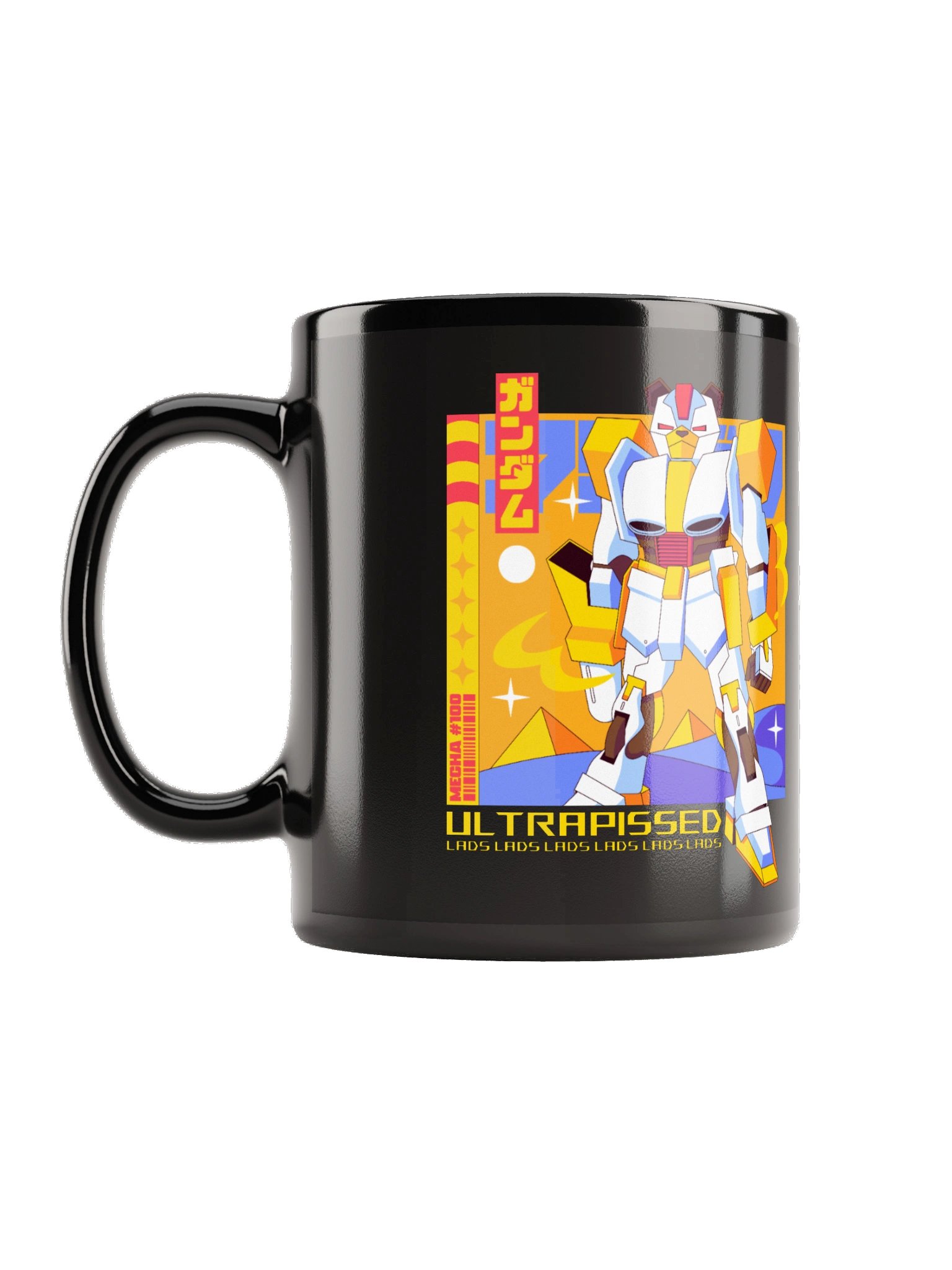 Mecha Bear Mug - Black product image (1)