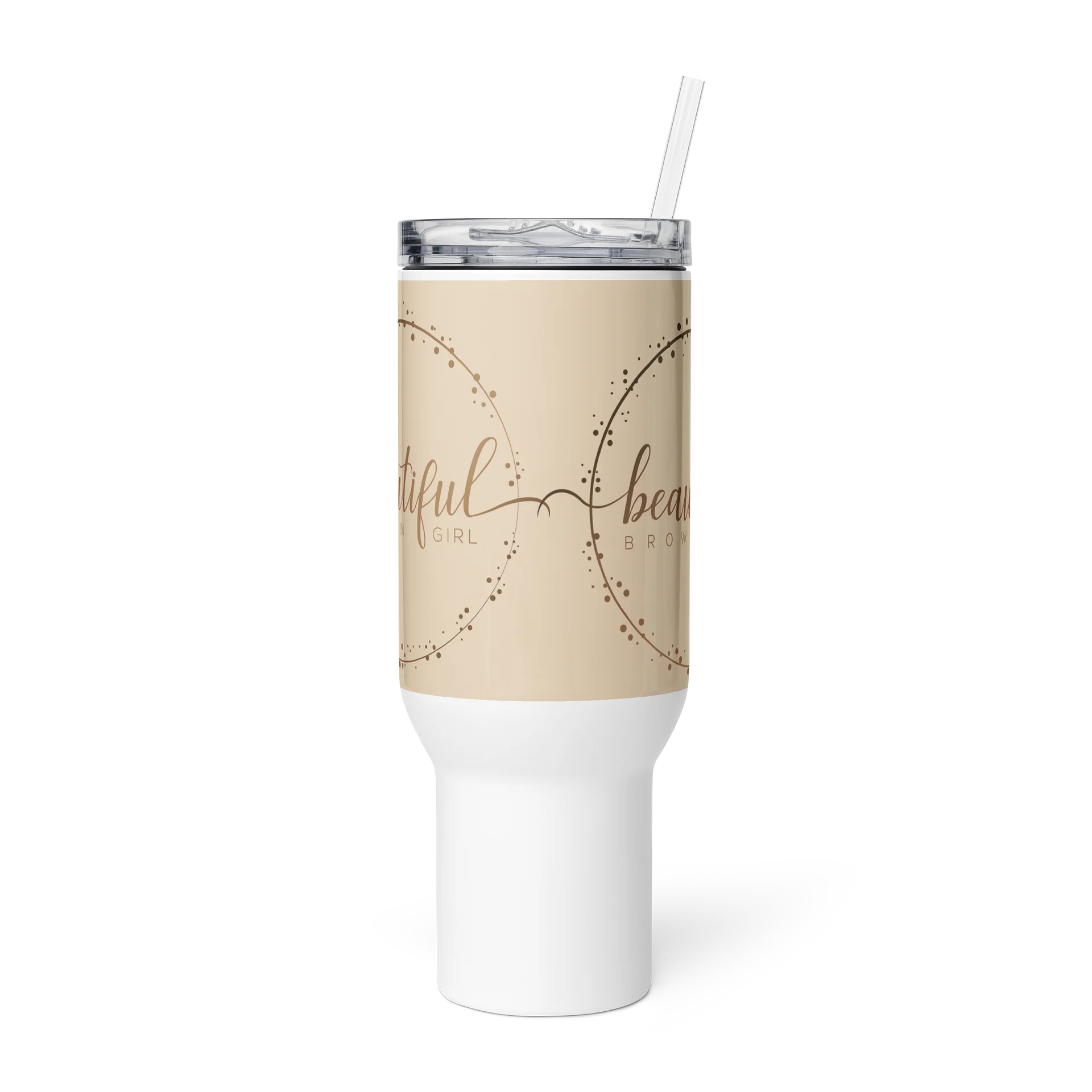 Beautiful Brown Girl Travel Mug product image (5)