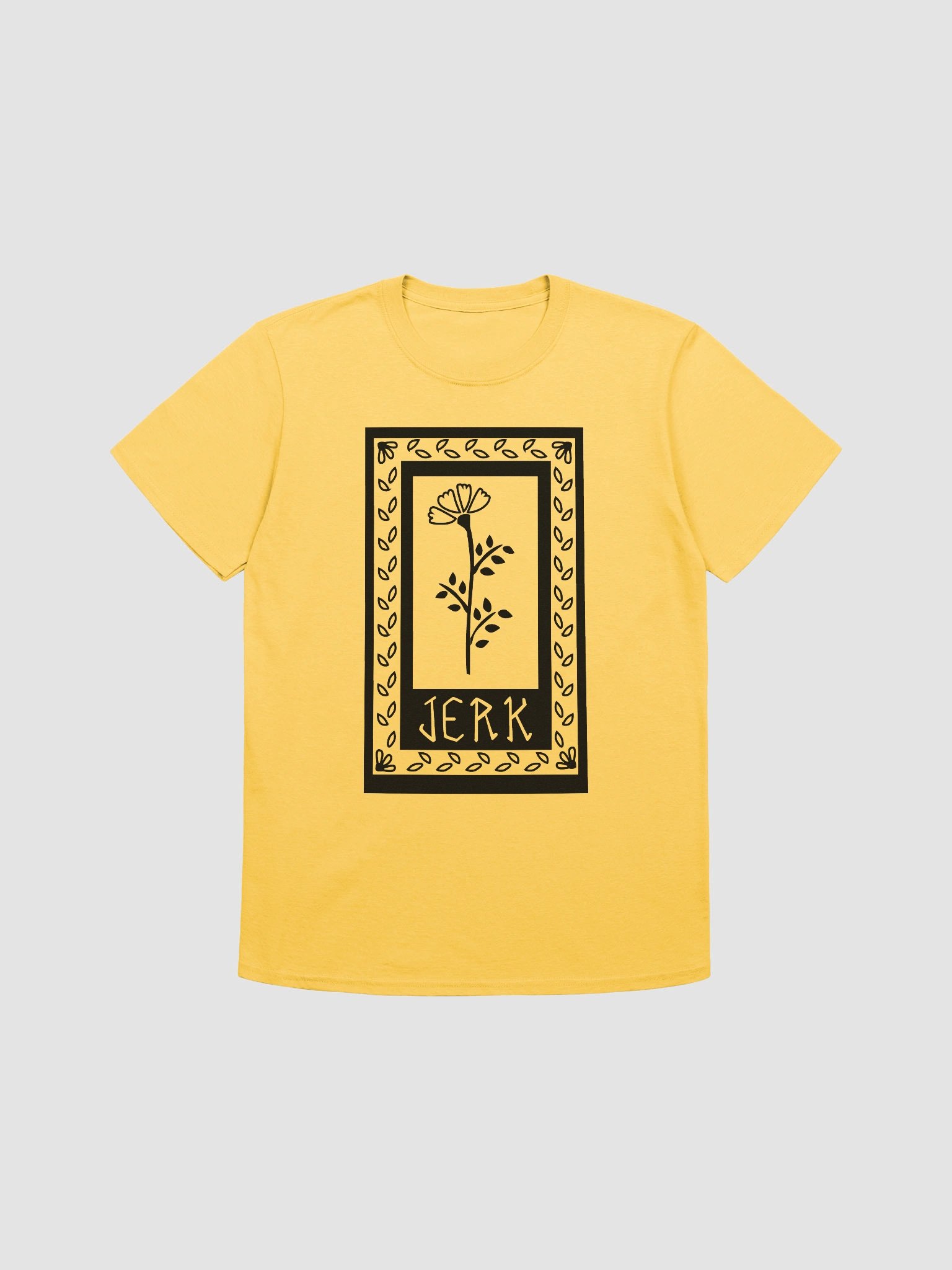 Jerk Sigil Tee (Yellow/Black) product image (1)