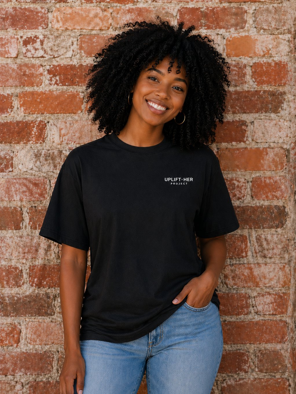 Uplift Her Project Logo Tee product image (1)