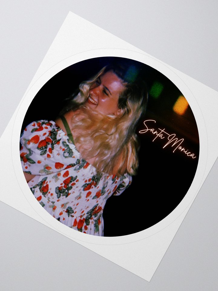 Natalie Groves "Santa Monica" Sticker! :D product image (4)