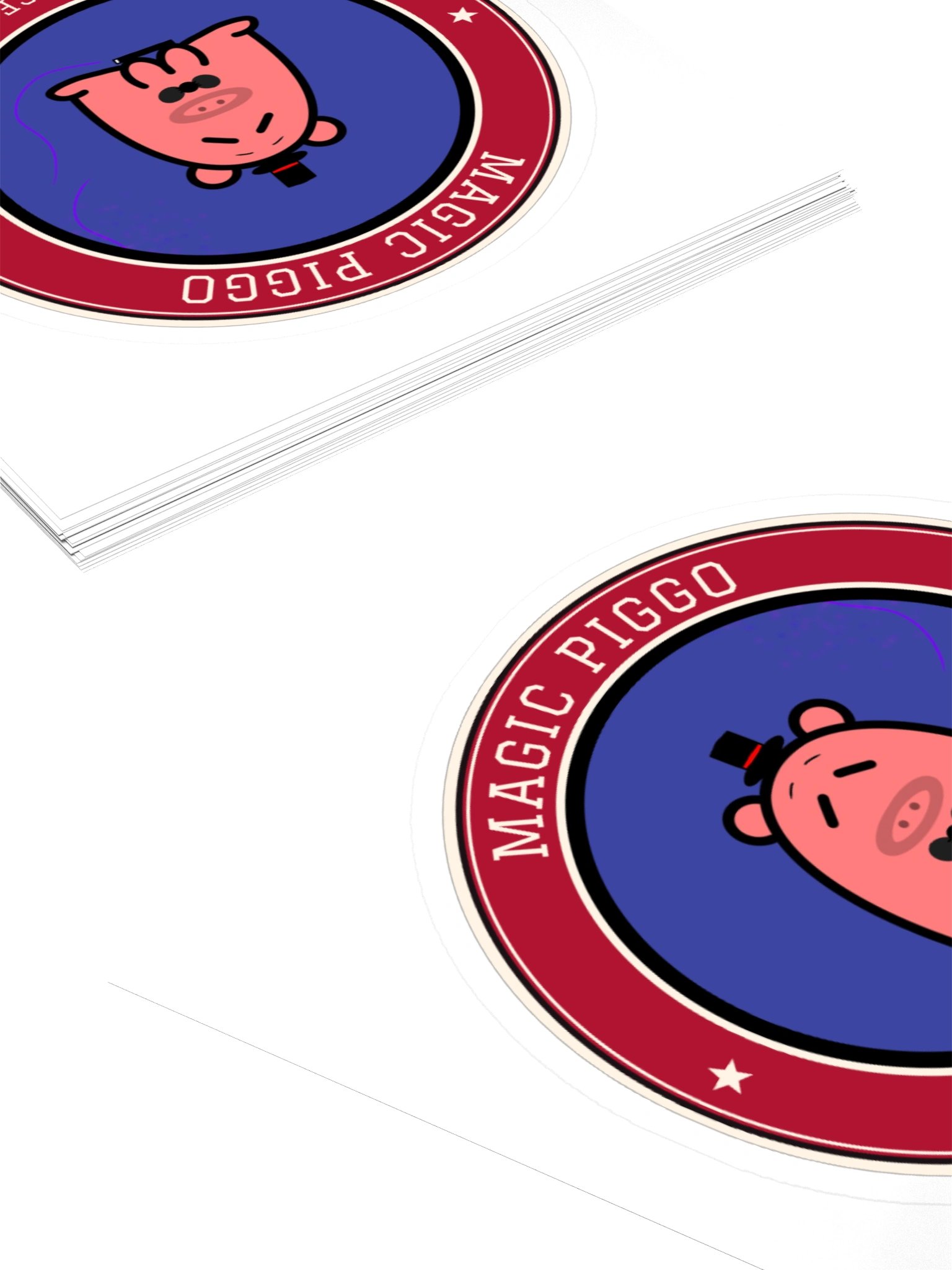 Magic Piggo Varsity Sticker product image (11)