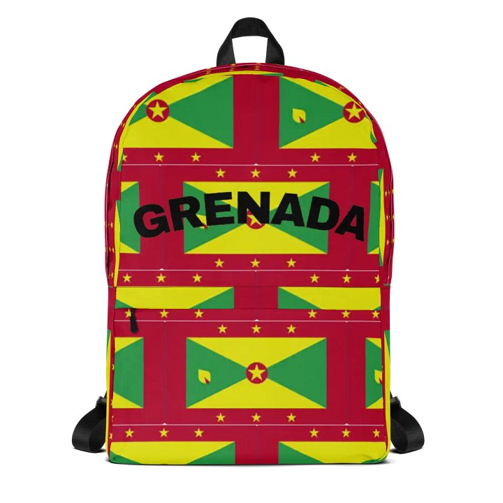 Grenada Flag All-Over Print Backpack product image (1)