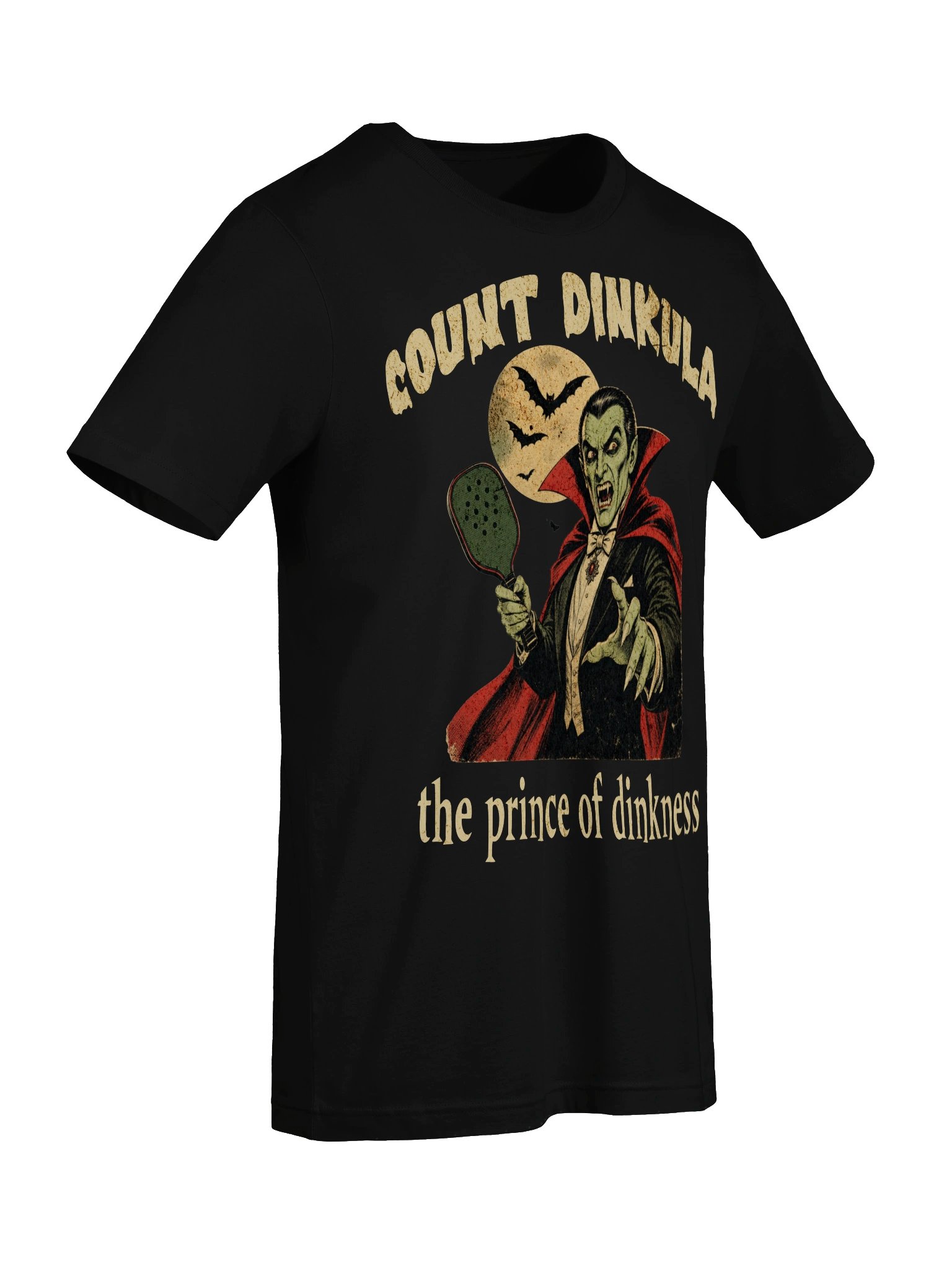 Count Dinkula Halloween Pickleball Shirt | Funny Dracula Pickleball Tee product image (11)