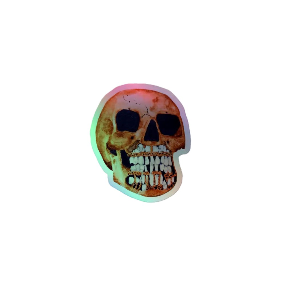 BABY TEETH holographic kiss-cut sticker product image (1)