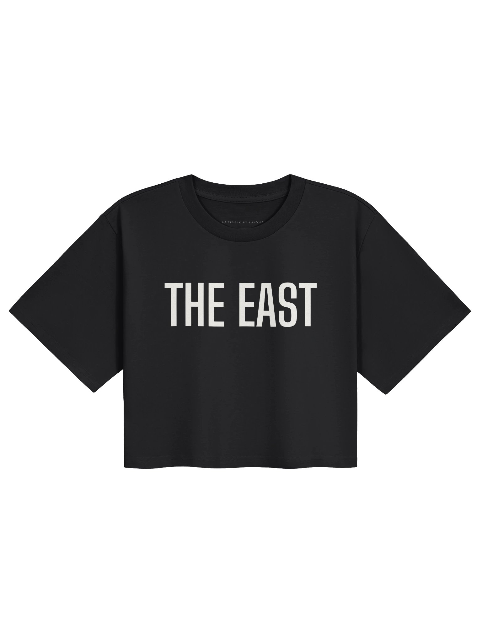 ARTISTIK PASSIONZ — The East · Crop Top · Black product image (1)