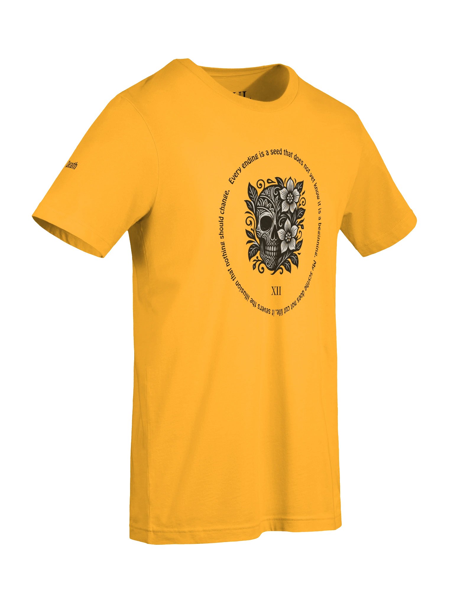 Death - ArcanaPop T-Shirt – Where Tarot Magic Meets Pop Art product image (8)