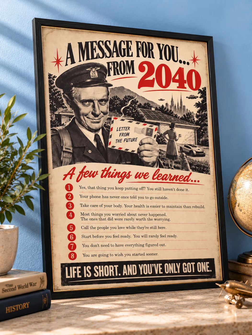 A Message for You from 2040 Poster product image (2)