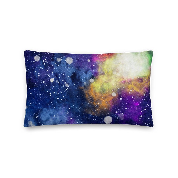 Watercolor Galaxy Pillow product image (2)