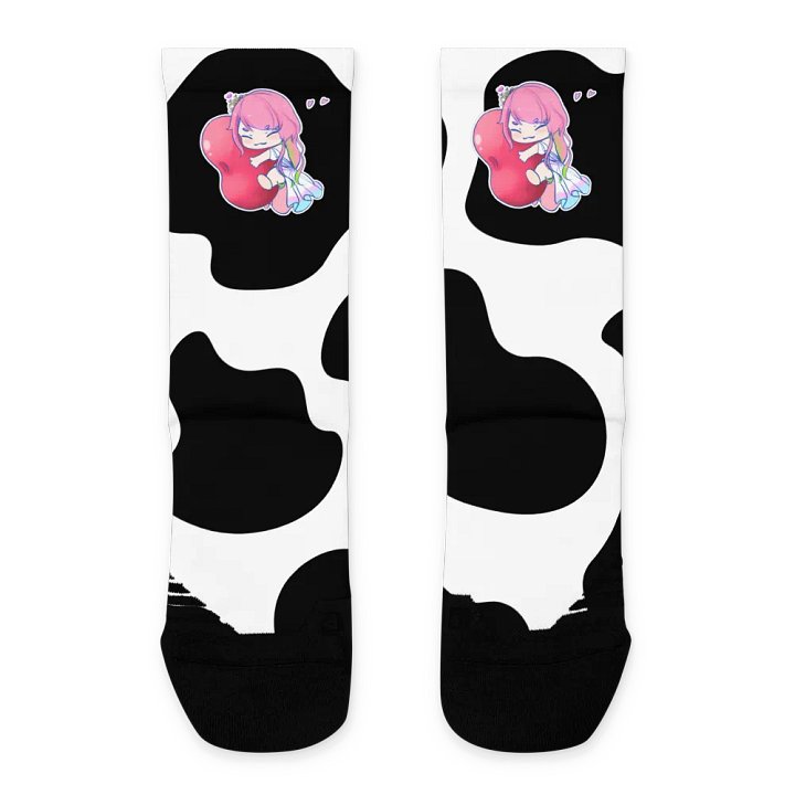 Cow Print Bean Socks product image (1)