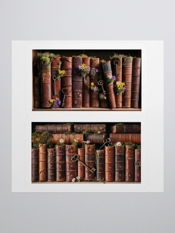 Ink and Elsewhere Stickers #2 – The Shelves That Time Forgot product image (2)