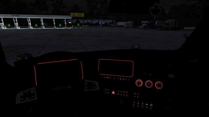 [CasG5-EWI_1] Freightliner Cascadia 2024 (Gen5) - EnioWorkshop Interior Black v1.2 product image (2)
