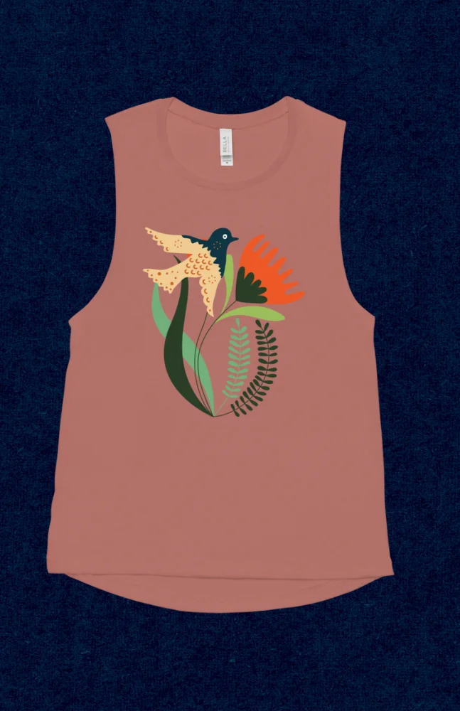 Flight of the Tropics Muscle Tank product image (1)