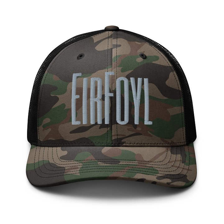 EirFoyl Camo Trucker Hat product image (1)