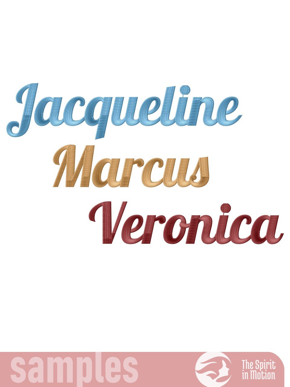 Lobster Regular Machine Embroidery Font | PES, BX, DST product image (4)