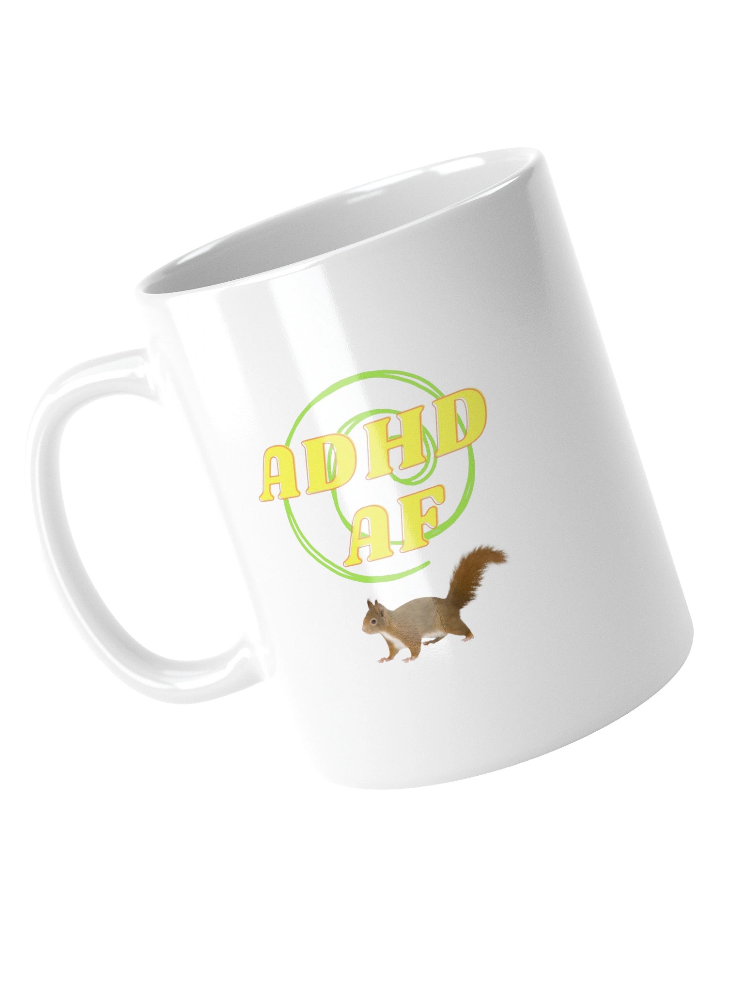ADHD AF Green Swirl Mug product image (14)