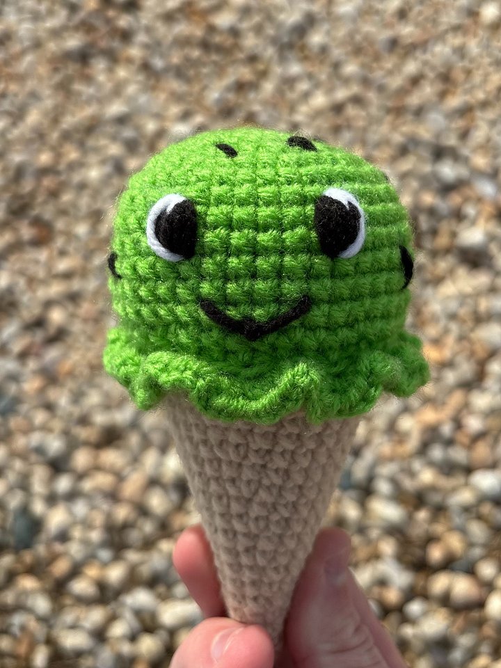 Icy Ice Cream Handmade Toy product image (1)