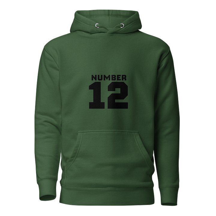Midnight Minimalist — Cotton Heritage Hoodie product image (5)