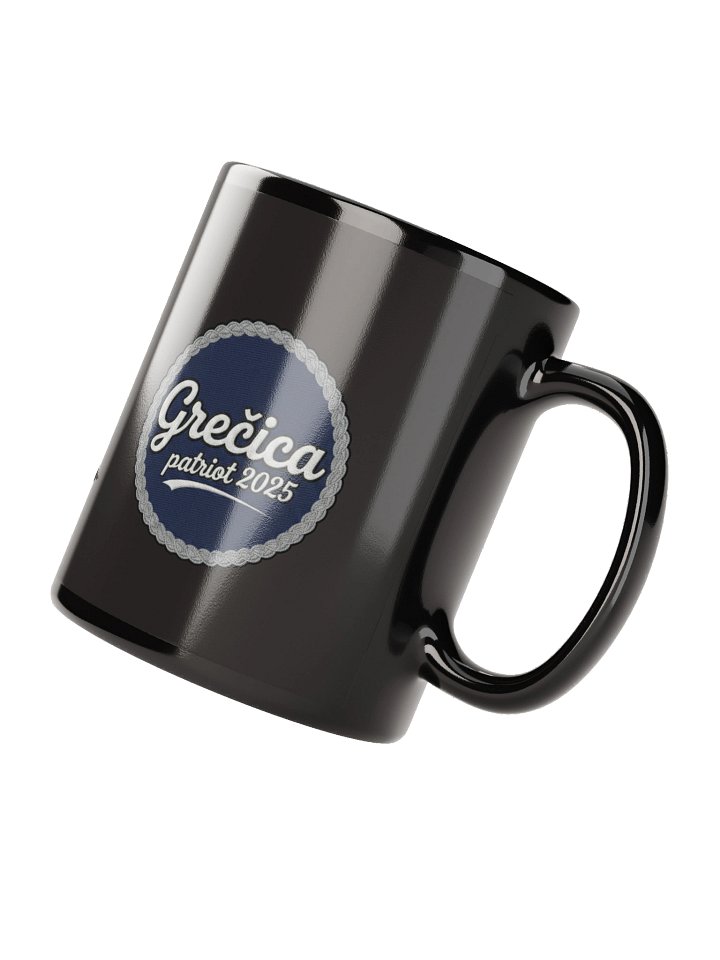 Knight's Oath Black Glossy Mug product image (4)