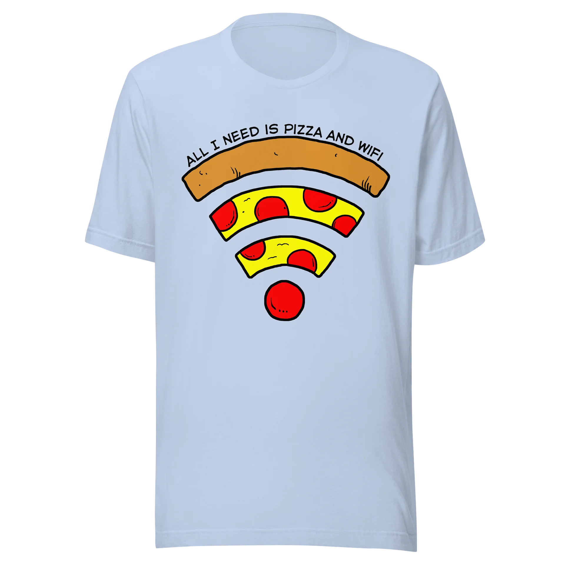 Pizza and WiFi Shirt product image (2)