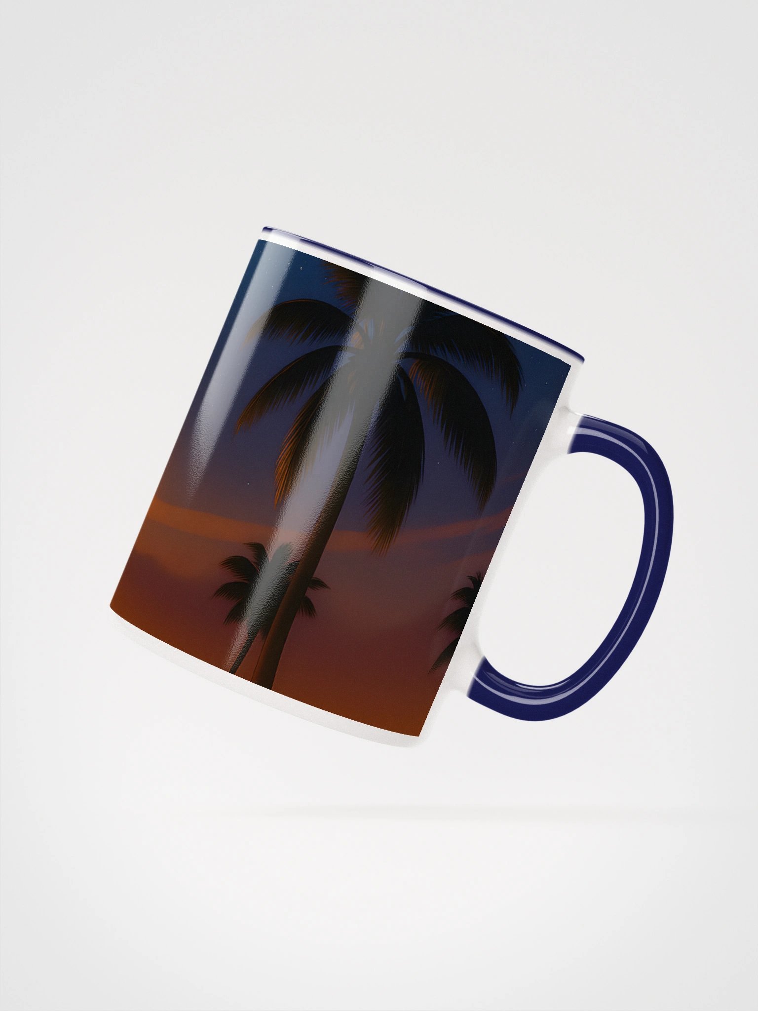 Twilight Palms Ceramic Mug product image (2)