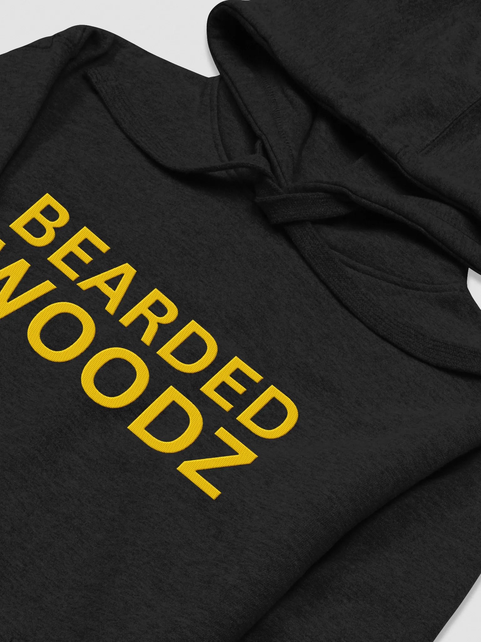 Men's Bearded Woodz Hoodie - Gold Embroidery product image (2)