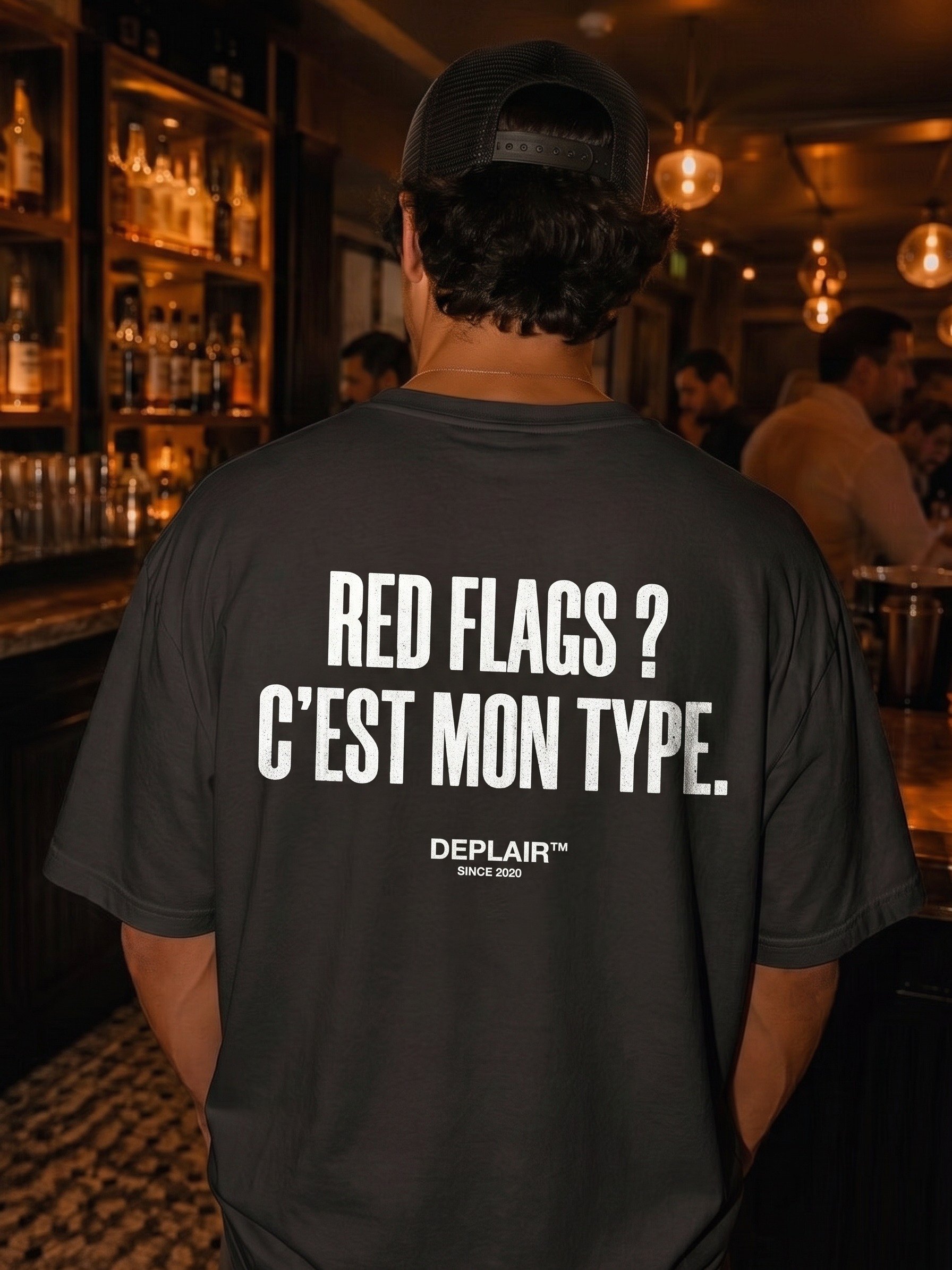 Red Flags ? C’est mon type — T-shirt unisexe product image (2)