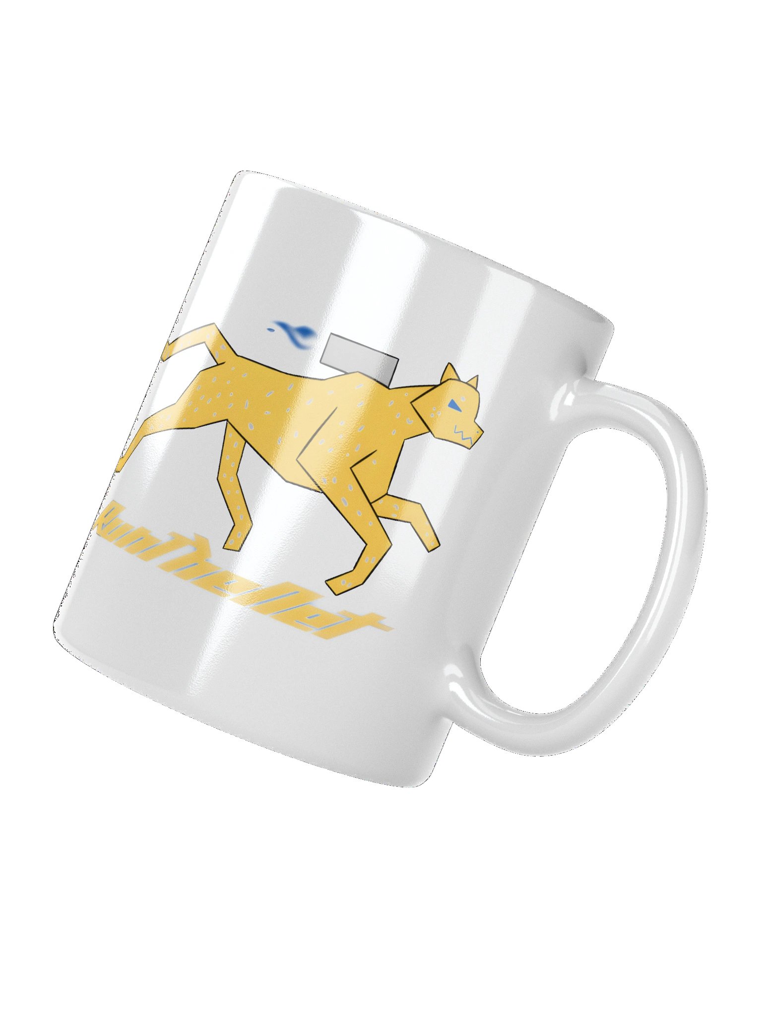 Run The Net Flash Mug (White) product image (8)