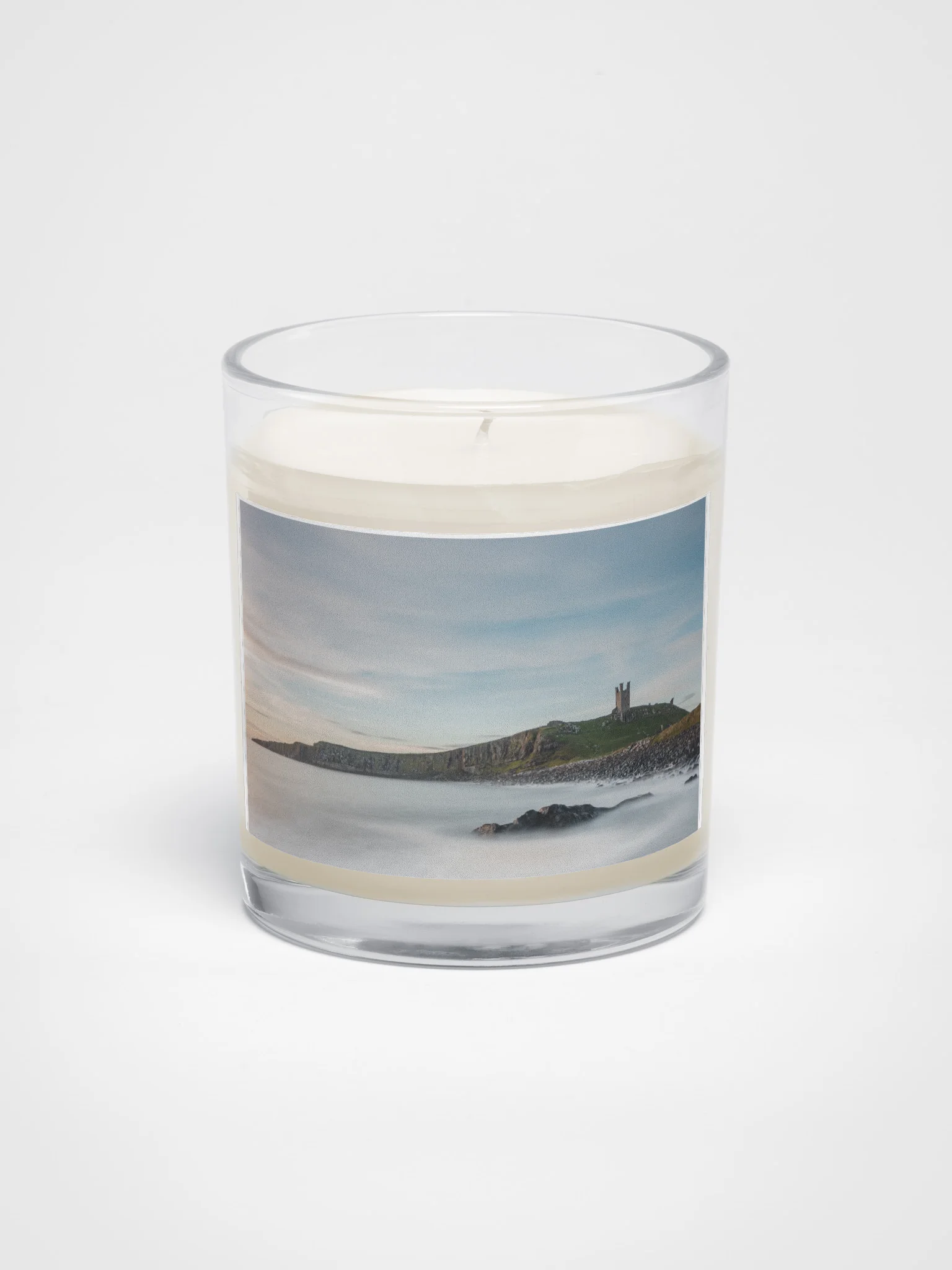 Dunstanburgh Castle Wax Candle product image (1)