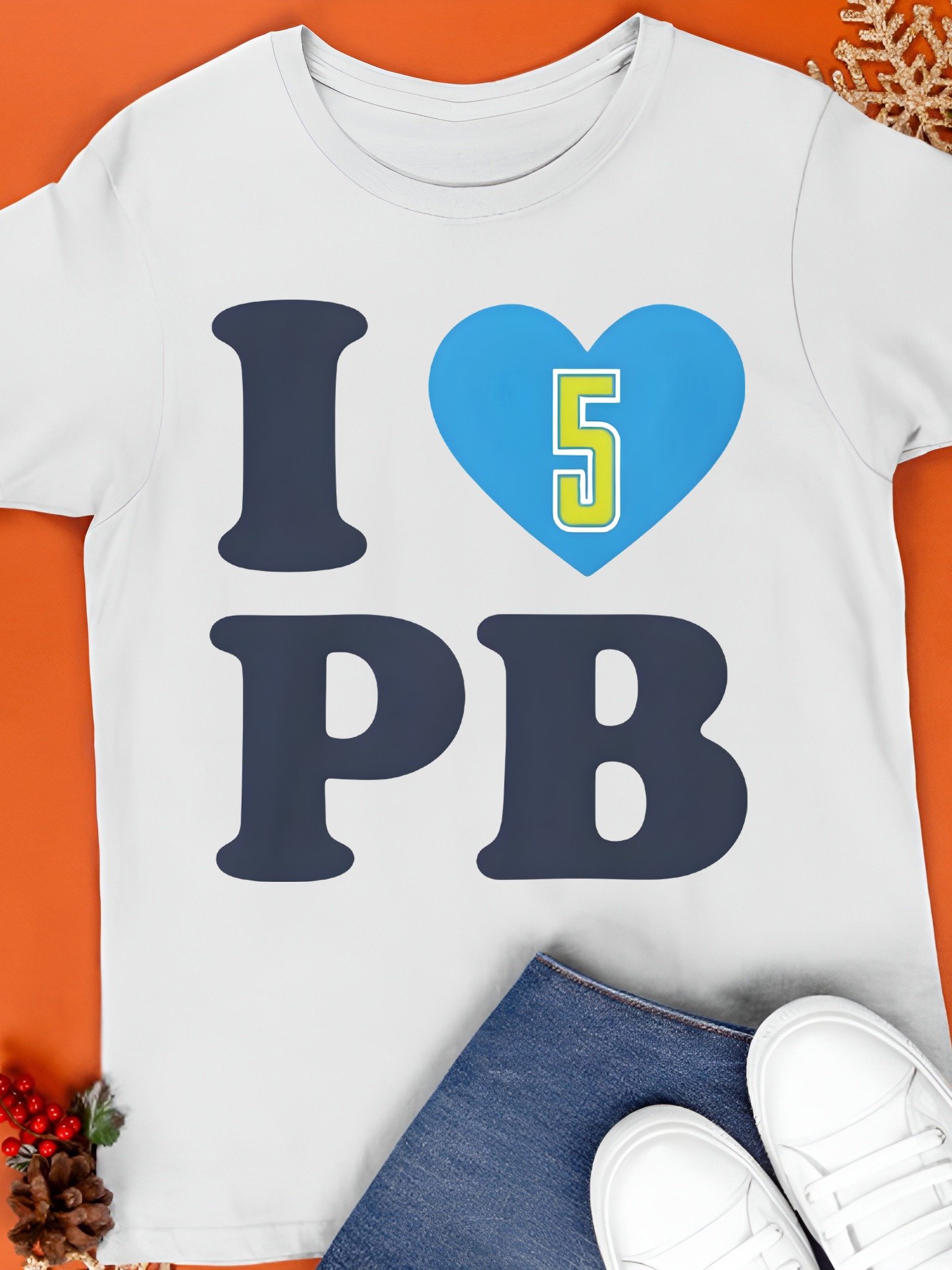 Azzi Fudd I Love PB Shirt product image (1)