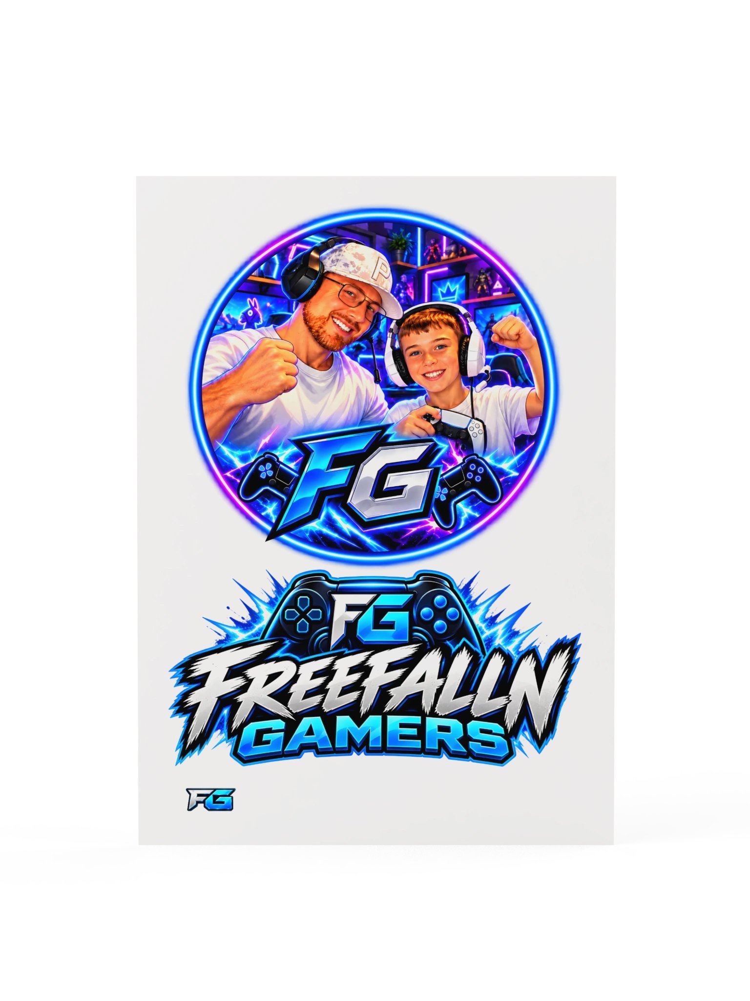 Freefalln Gamers Paper poster product image (3)
