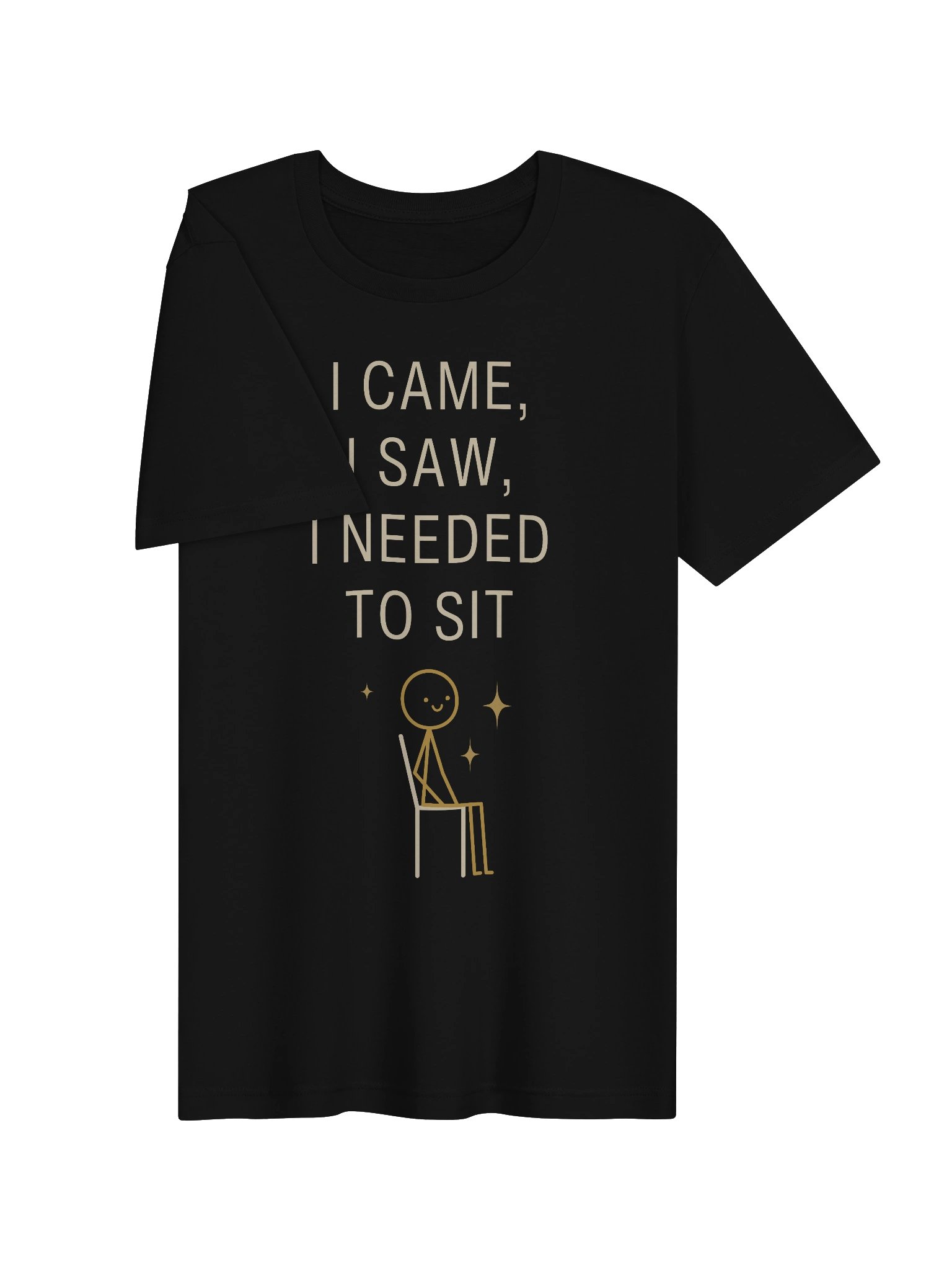 I Came I Saw I Needed to Sit Shirt | Chronic Illness & POTS Humor Tee product image (3)