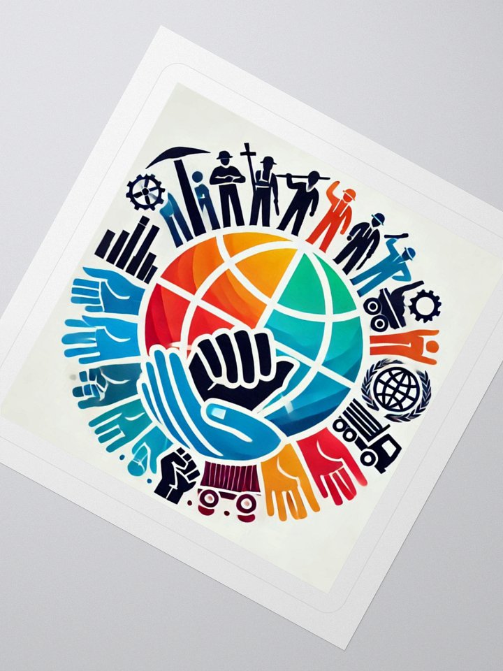 Global Harmony Kiss Cut Stickers product image (6)