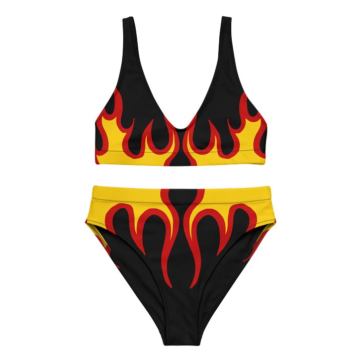 Britney Flame High Waisted Bikini product image (1)