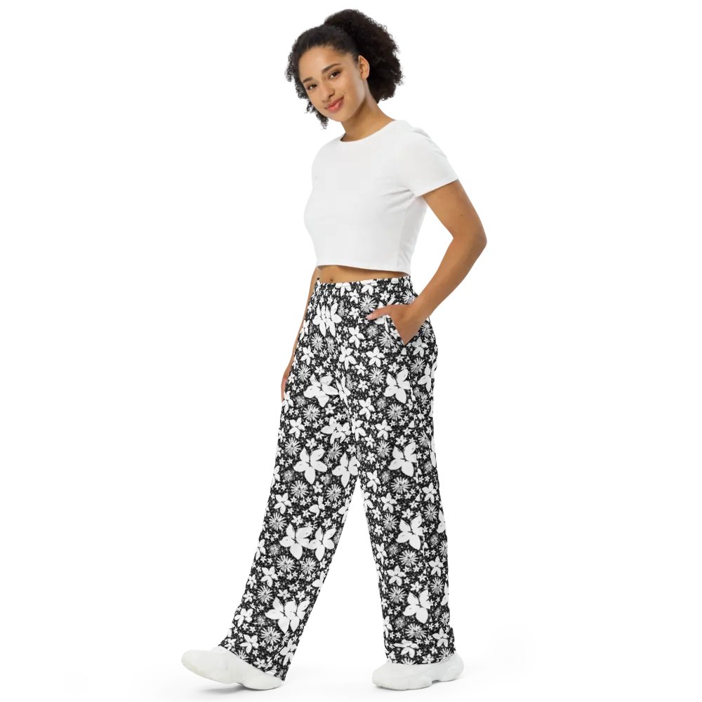 Flower Pants Loose Legs product image (10)